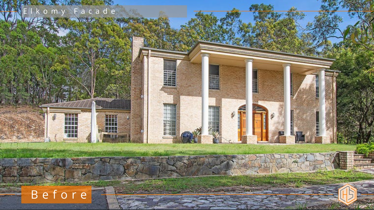 Parkwood, QLD - Facade Renovation before